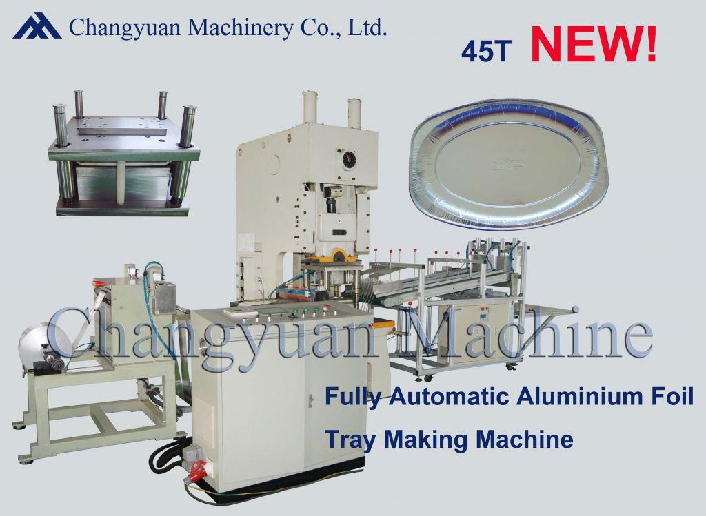 Fully Automatic Aluminium Foil Container Machine