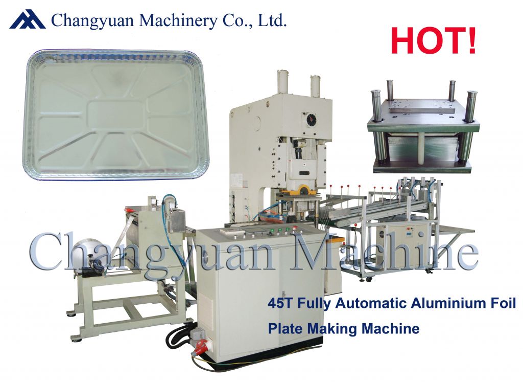 Disposable Aluminium Foil Container Making Machine