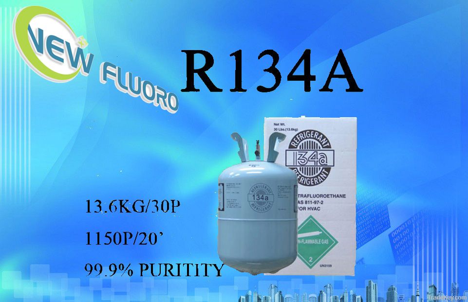 13.6kg 30lb r134a refrigerant 99.9% purity environmental