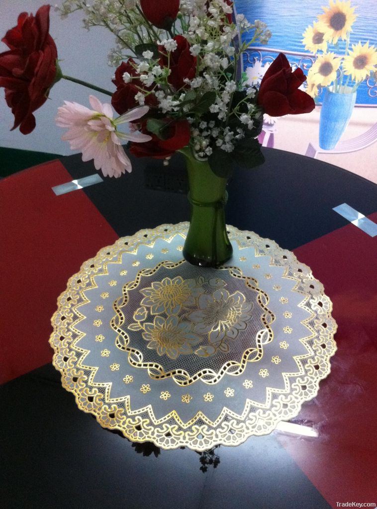 PVC lace doilies