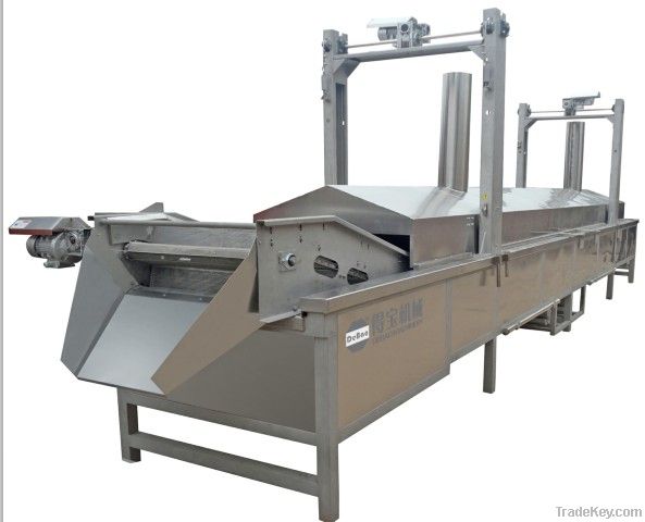 potato chips frying line