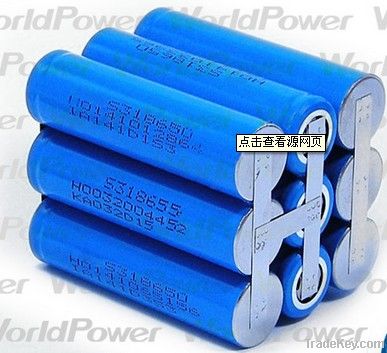 3S2P 11.1v 4400mah 18650 battery packs