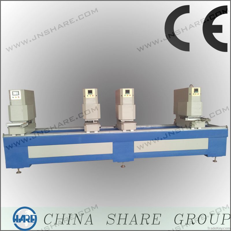 CNC Four Head UPVC windows welding machine/seamless machine