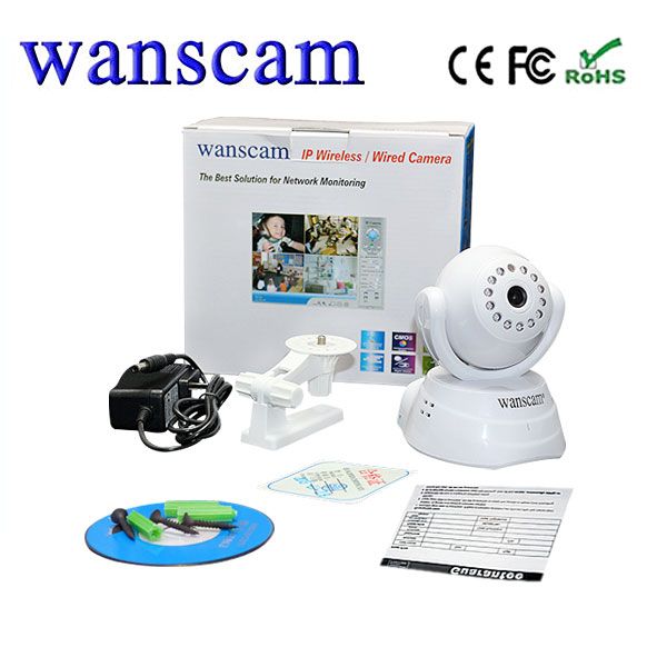 New Private Model Wanscam JW0003 P2P Recording Wifi Network Audio Speak Video Security Wifi Baby Monitor