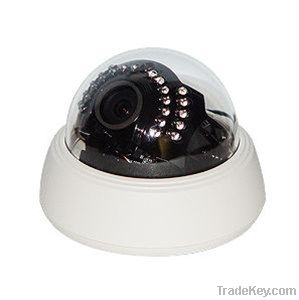 Dome IR Camera, Soni CCD, White Base, 620 TVL, Varifocal