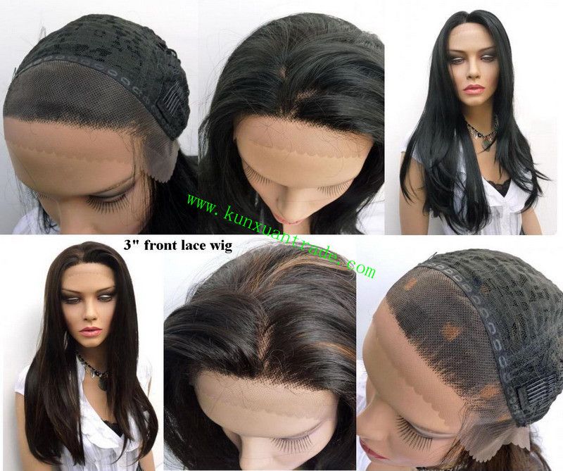 Hot-selling-font lace--Brazilian hair  100% human hair wigs