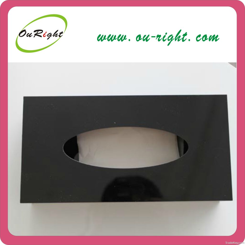 Popular acrylic Tissue box