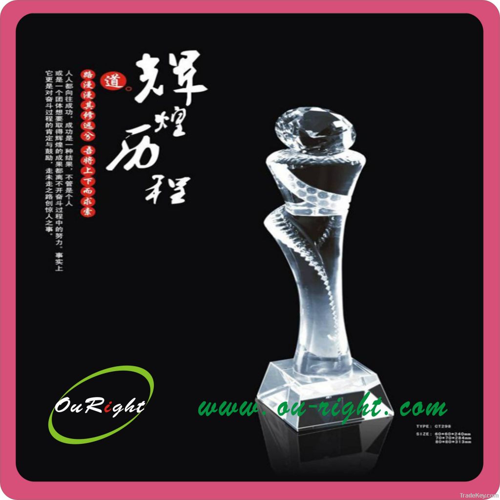 Kinds of customized Crystal Award