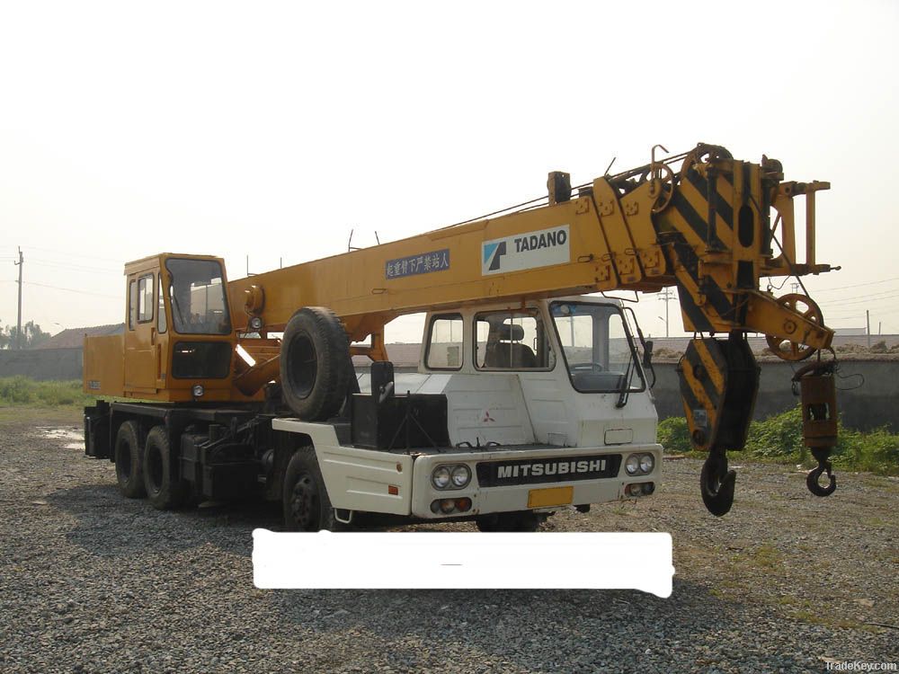 used truck crane Tadano TL250E, used cranes in Shanghai