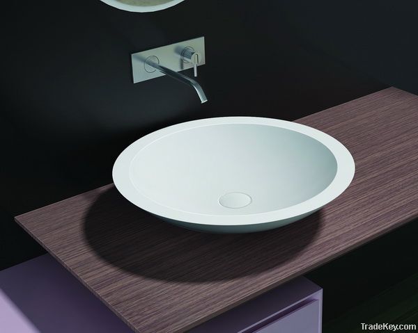 Stupendous Solid Surface Bathroom Wash Basins PB2058