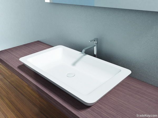 Stupendous Solid Surface Bathroom Wash Basins PB2058