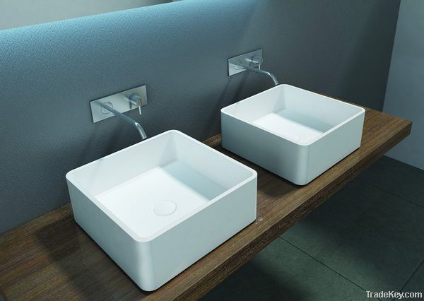 Subline Solid Surface Counter Top Basin PB2057