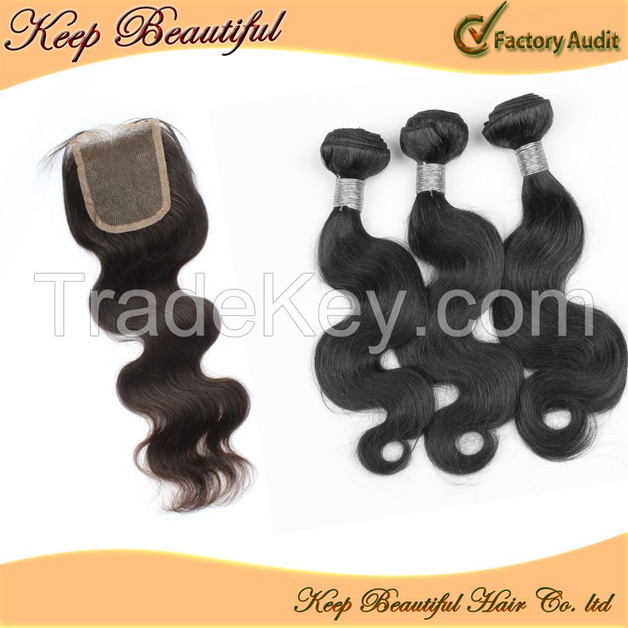 New products can be dyed 6A Brazilian virgin hair 100% Virgin Brazilian Hair