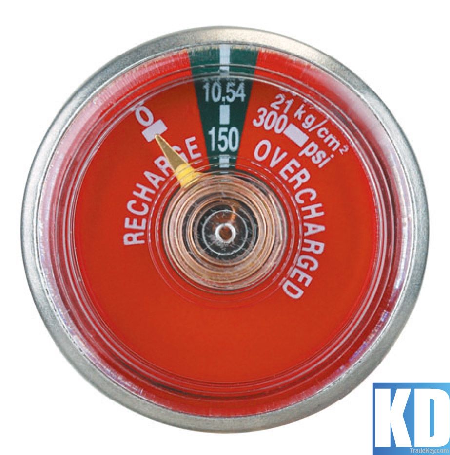 bourdon tube pressure gauge