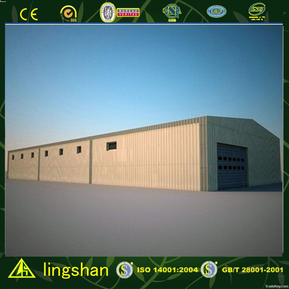 Hot Sale Cost Saving Steel Structure Warehouse for Asia Market