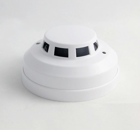 Wired high accuracy photoelectric sensor smoke detector with CE and En