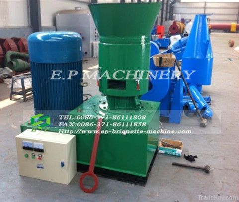 High capacity biofuel straw pellet mill line