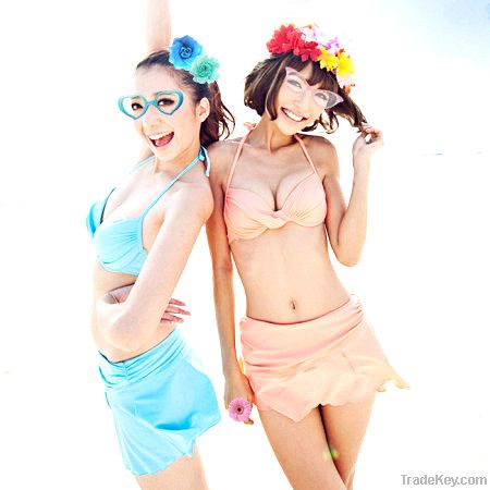 2013 New Style Lady Swimwear Fluorescence Color Bikini