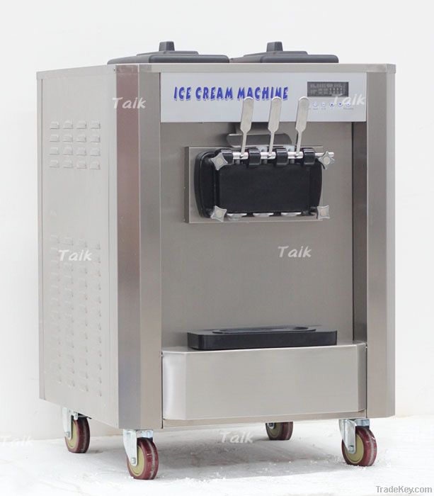 table top free standing soft ice cream machine