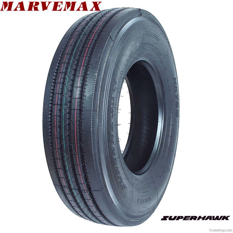 SUPERHAWK durable truck tyre/tire, bus tyreMX965.