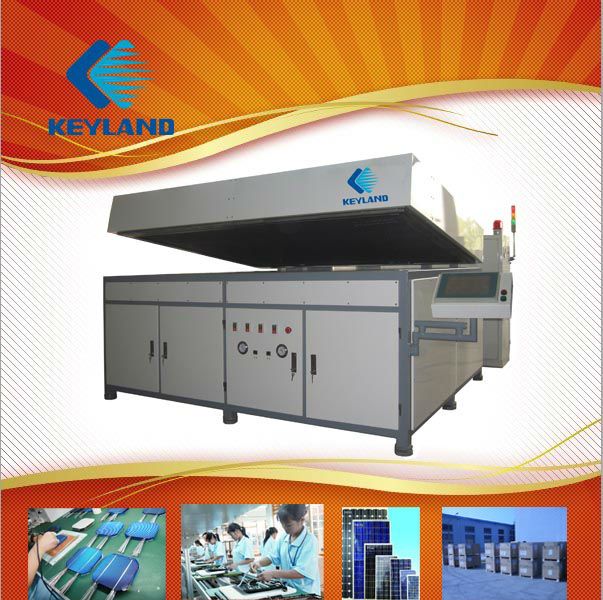 German Vacuum pump PLC Control system solar module laminator price for solar panel assembly line