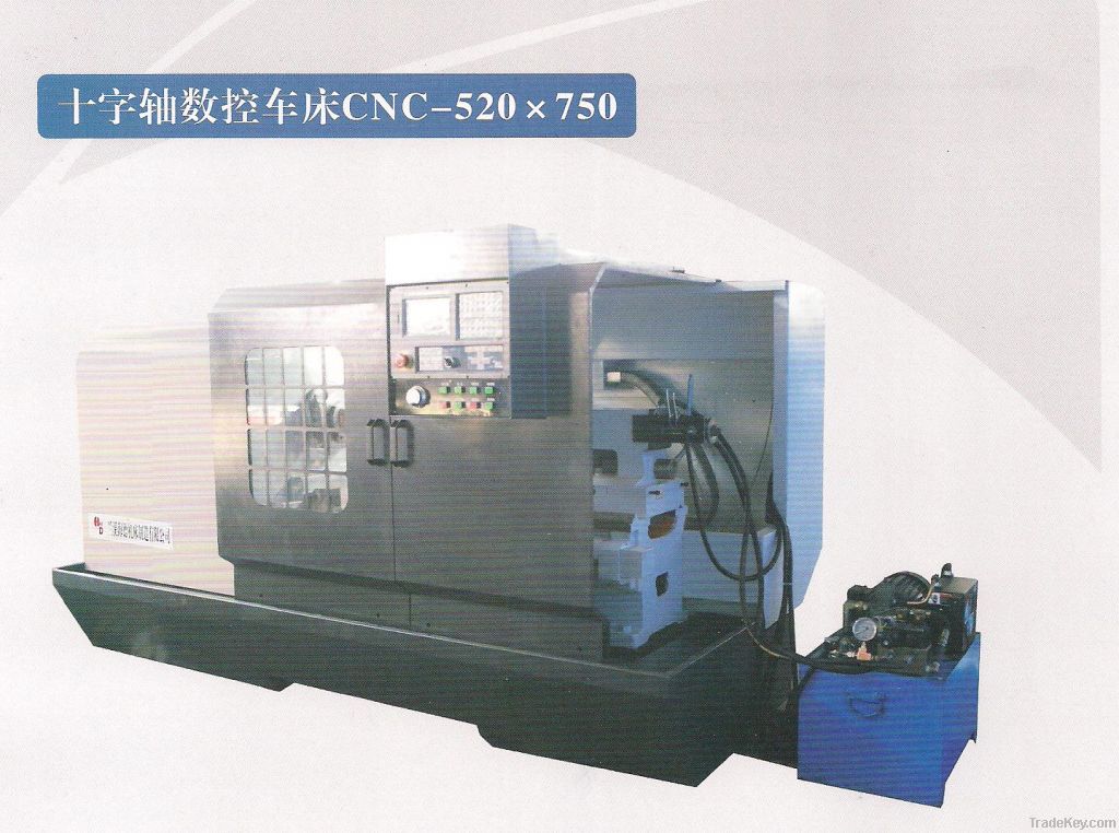 UNIVERSAL JOINT CROSS CNC LATHE MACHINE