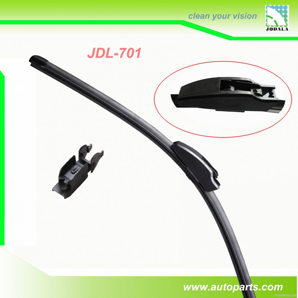 Soft windshield wiper blade Valeo type