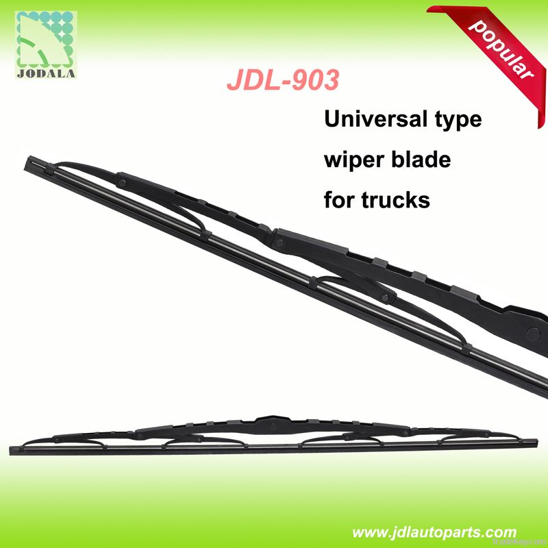 Windshield wiper blade for trucks