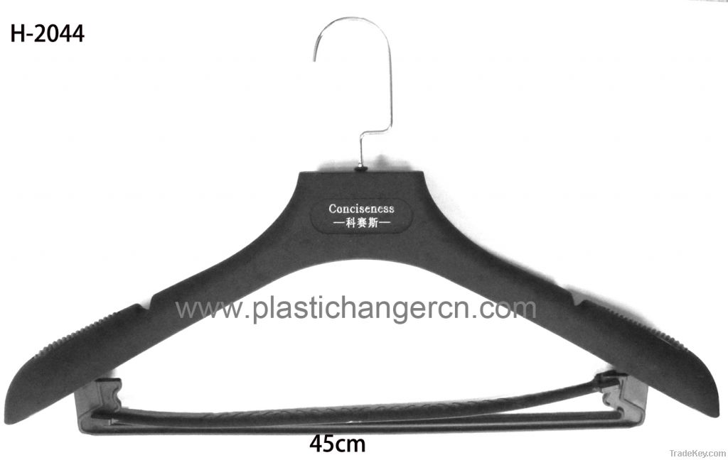 plastic coat hanger