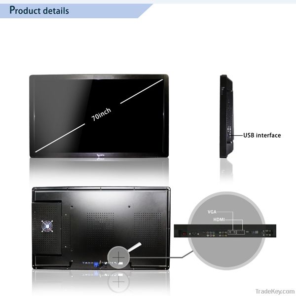 70 inch infrared multi touch all in one computer