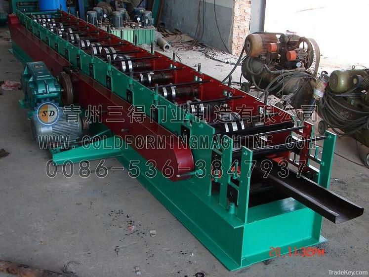 C shape steel purline roll forming machine