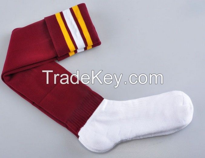 ladies knee high sport socks and girls tube socks