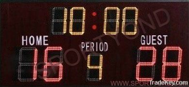 Futsal Electronic Digital LED Scoreboard with wireless control score board