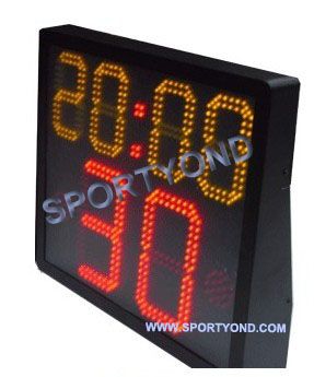 Water polo LED electronic digital shot clock and game period time