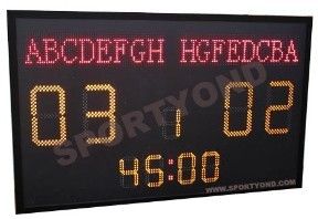 Football LED electronic digital scoreboard