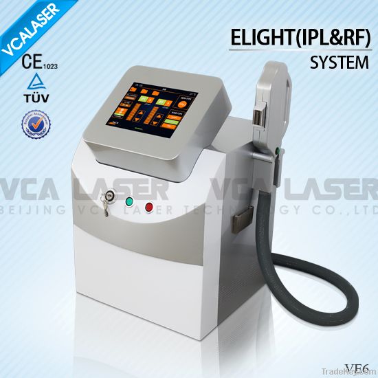 Elight IPL+RF beauty machine in spa, salon, clinic for hair removal