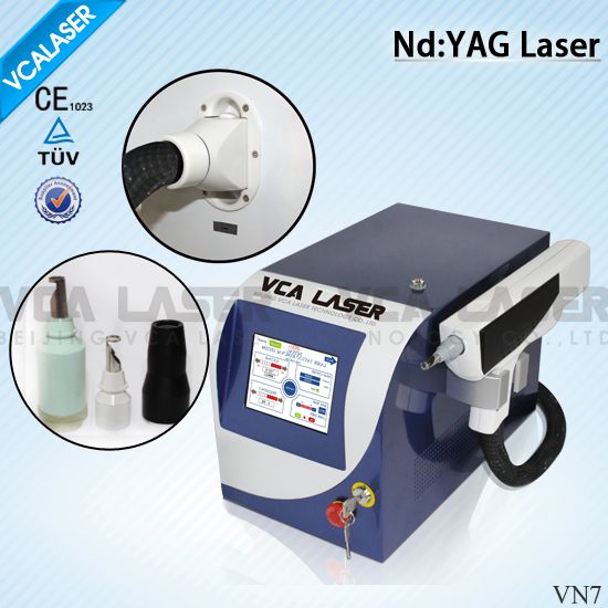 Three Wavelength 1320nm/1064nm/532nm Nd Yag Long Pulse Laser Tattoo Removal