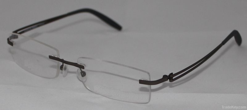 New Fashion Rimless Titanium Optical Frame