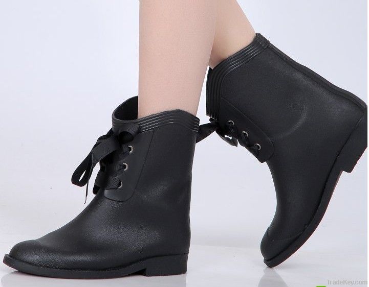 newest woman rubber rain boot