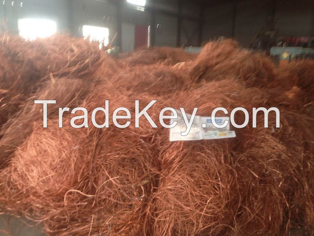 Copper Wire Scrap (Millberry) 99.99% 