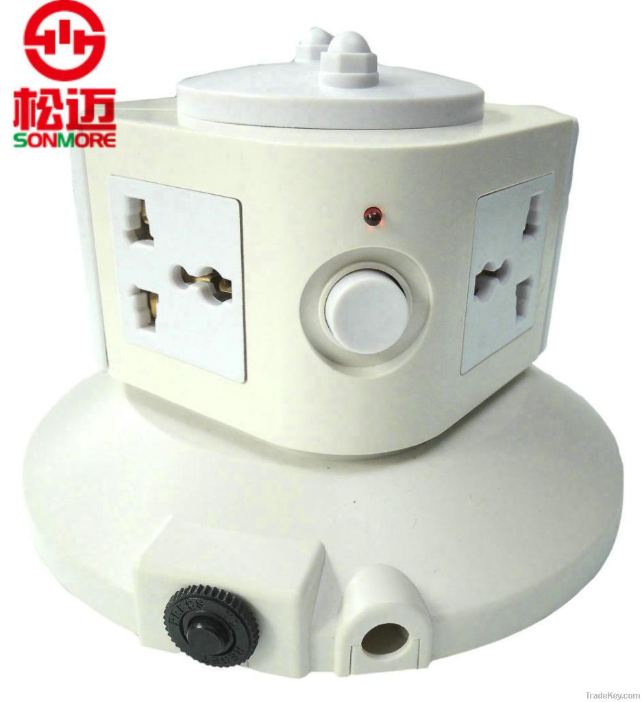 US/USA Home Supply Vertical Extension Socket