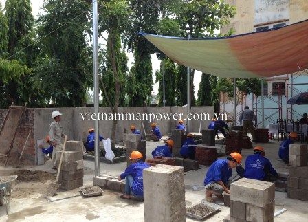 Masons from Vietnam Manpower JSC