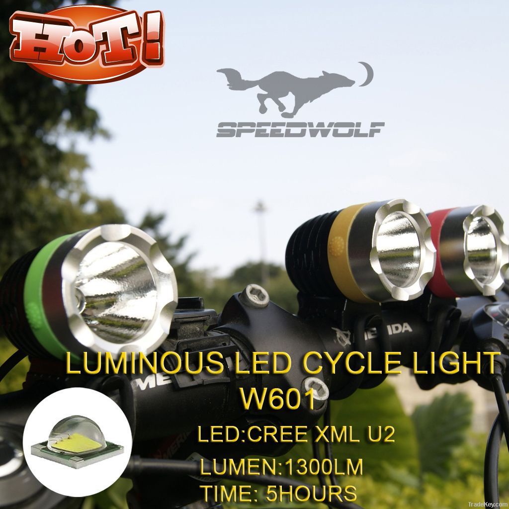 Hot wholesale cree t6 u2 Waterproof LED bicycle light