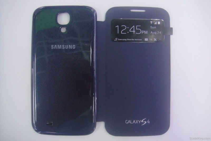 Dormancy Sleep Function Cover Flip Battery Case Bag For GalaxyS4 i9500