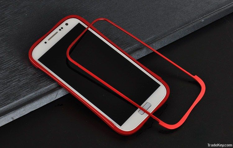 Metal Aluminum Pull-out Pull-push Frame Bumper for Sumsung S4 i9500