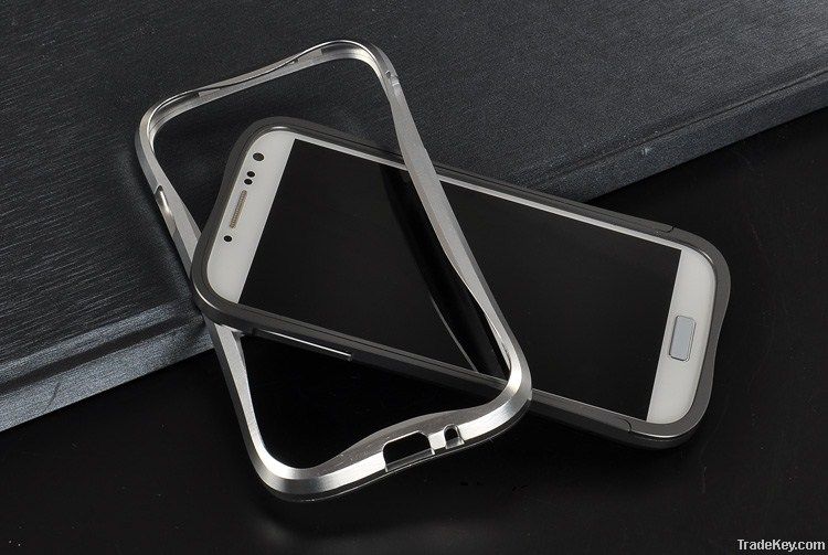 Metal Aluminum Pull-out Pull-push Frame Bumper for Sumsung S4 i9500