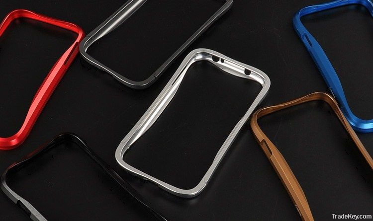 Metal Aluminum Pull-out Pull-push Frame Bumper for Sumsung S4 i9500