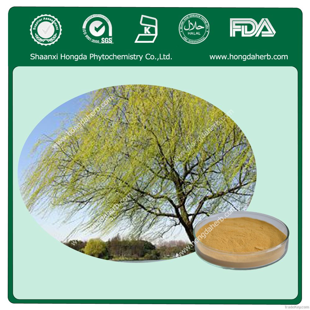 White Willow Bark extract, Salicin80%