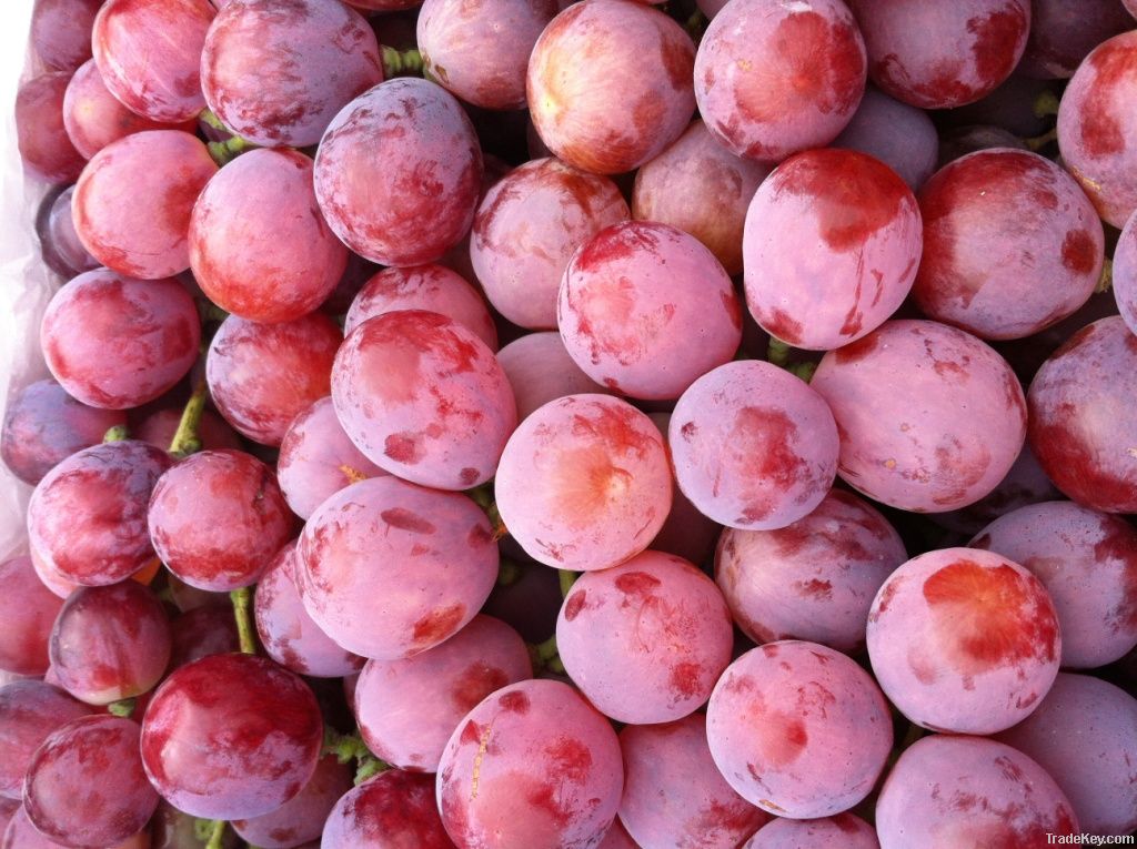 red grapes