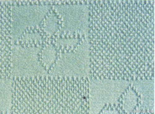 polyester nonwoven needle punched velour jacquard carpet